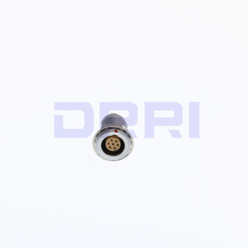 DRRI 1B Egg 7 Pin Push Pull self Locking Solder Connector Panel Mount Socket (7 Pin, Socket) - Image 2